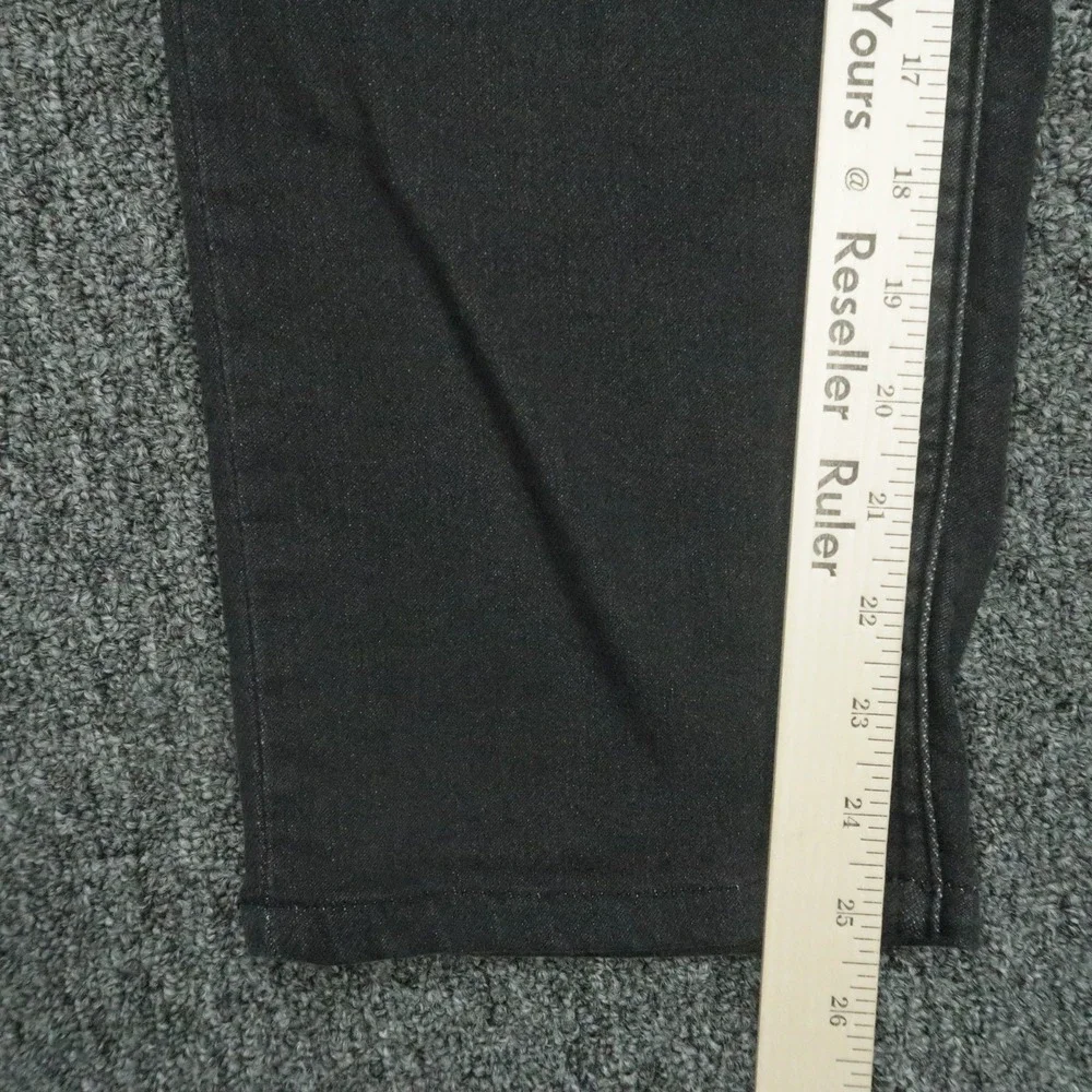 Faherty Pants Mens 32x26‎ Onyx Black Stretch Terry 5 Pocket Straight